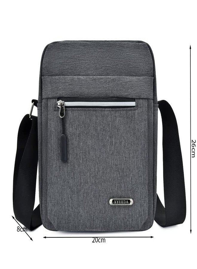 Yountiger Men's Messenger Bag Crossbody Shoulder Bags Men Small Sling Pack Waterproof Oxford Packs For Work Business Travel Satchel Purse - Image 3
